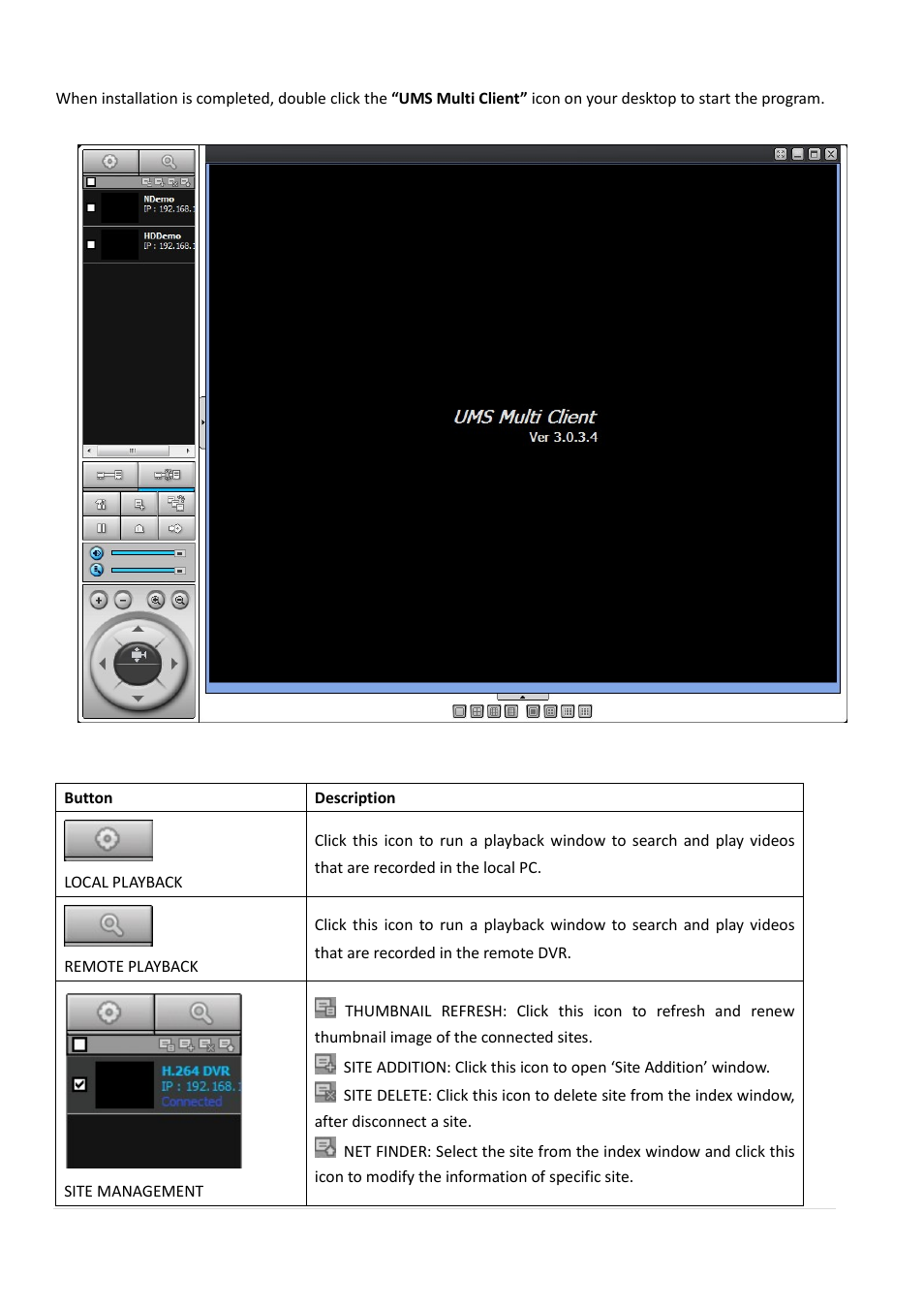 4. live window, 4-1. main user interface, 4-2. control buttons | AGI Security SYS-HD0420A User Manual | Page 70 / 119