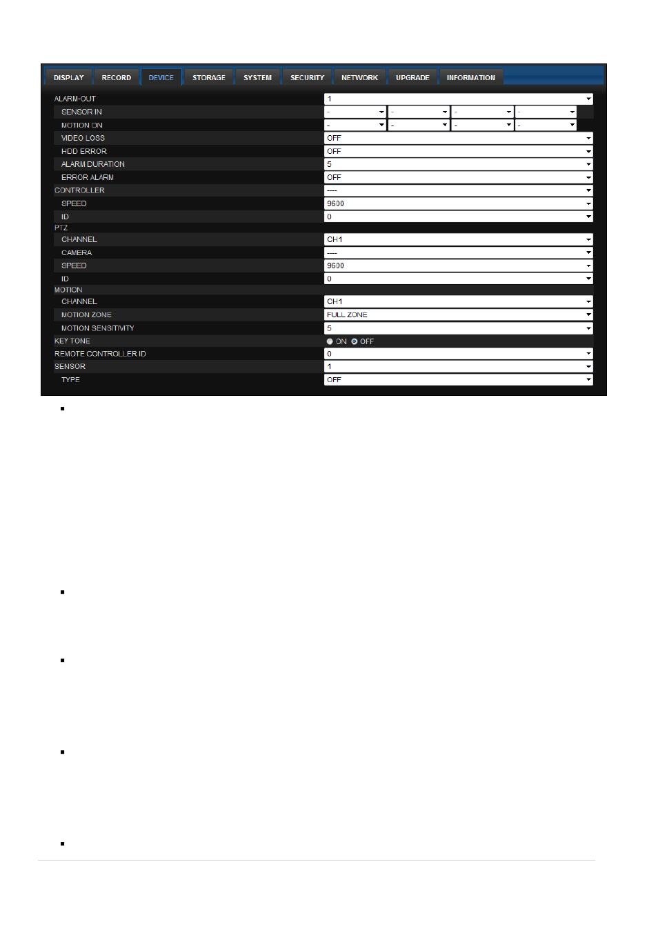 3. device | AGI Security SYS-HD0420A User Manual | Page 90 / 119