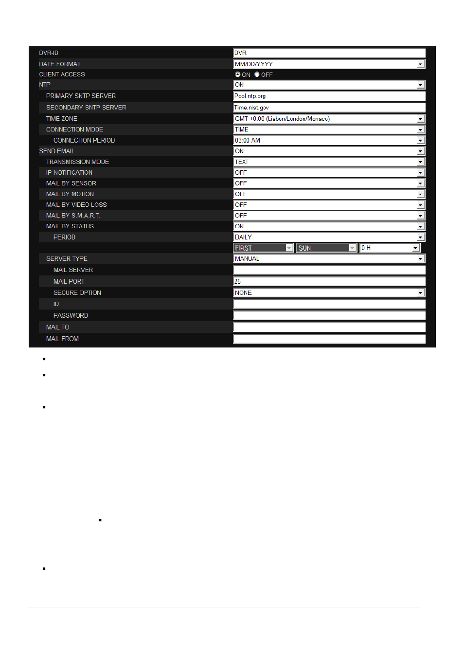 5. system | AGI Security SYS-HD0420A User Manual | Page 92 / 119