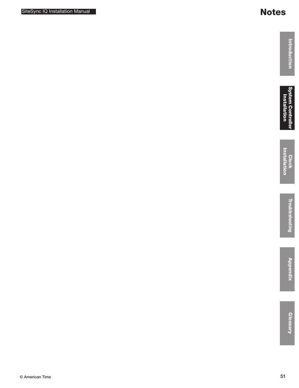 American Time SiteSync IQ User Manual | Page 51 / 81