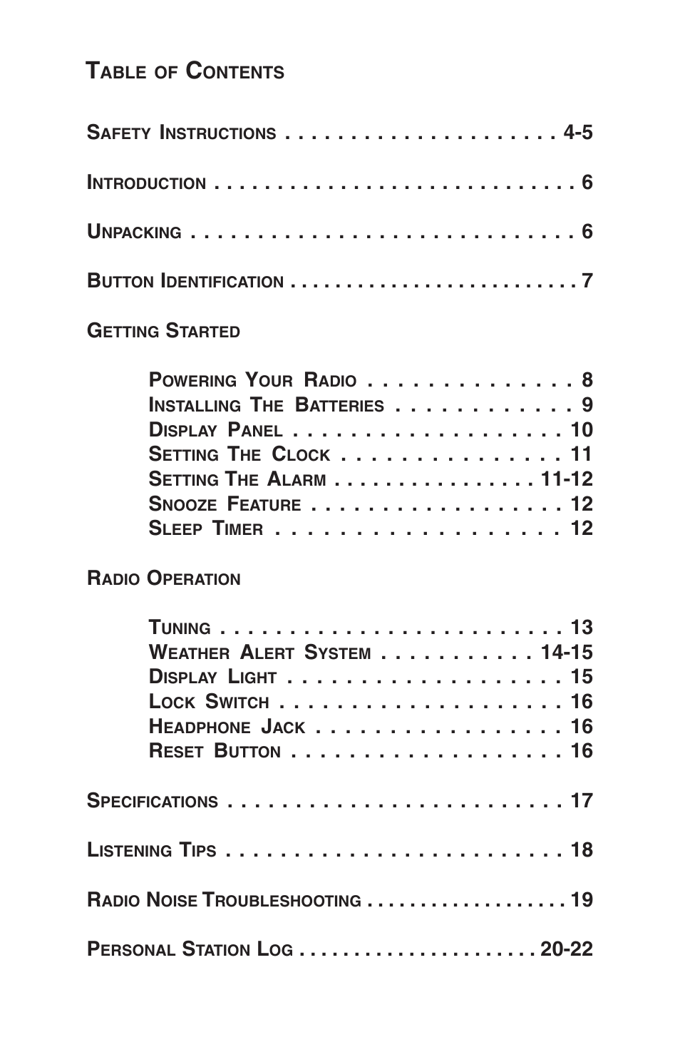 C. Crane CCRadio User Manual | Page 3 / 21