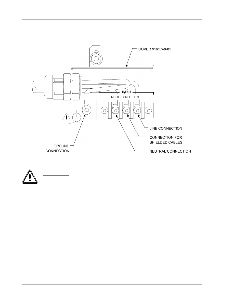 5 power in connections, 1 single–phase supply connections, 5 power in connections -10 | 1 single–phase supply connections -10 | AMETEK CW-P User Manual | Page 32 / 62
