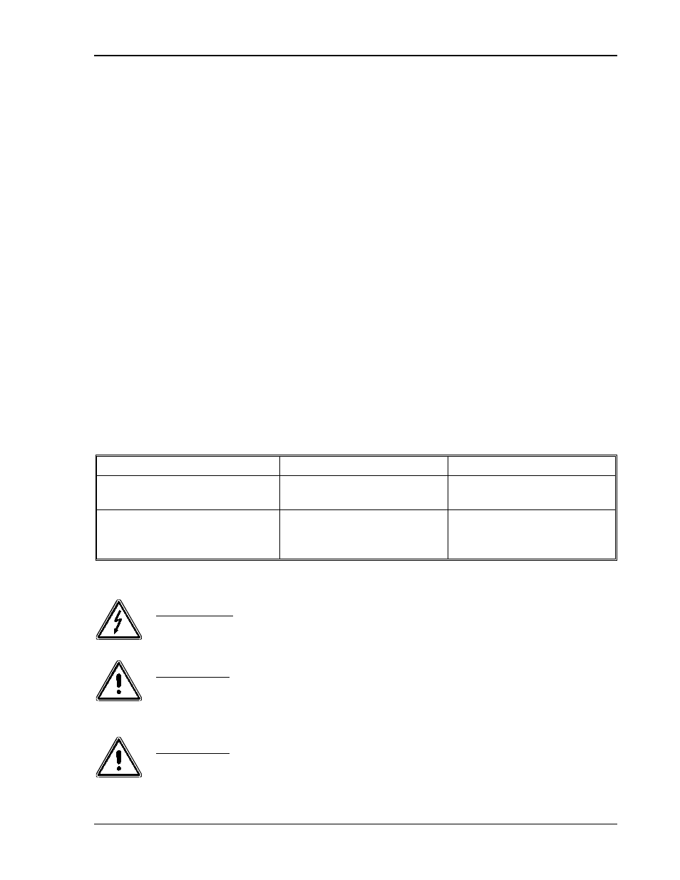 2 split-phase supply connections 120–0–120v, 3 three–phase supply connections, 2 split-phase supply connections 120–0–120v -11 | 3 three–phase supply connections -11, Table 3–2 recommended cables | AMETEK CW-P User Manual | Page 33 / 62