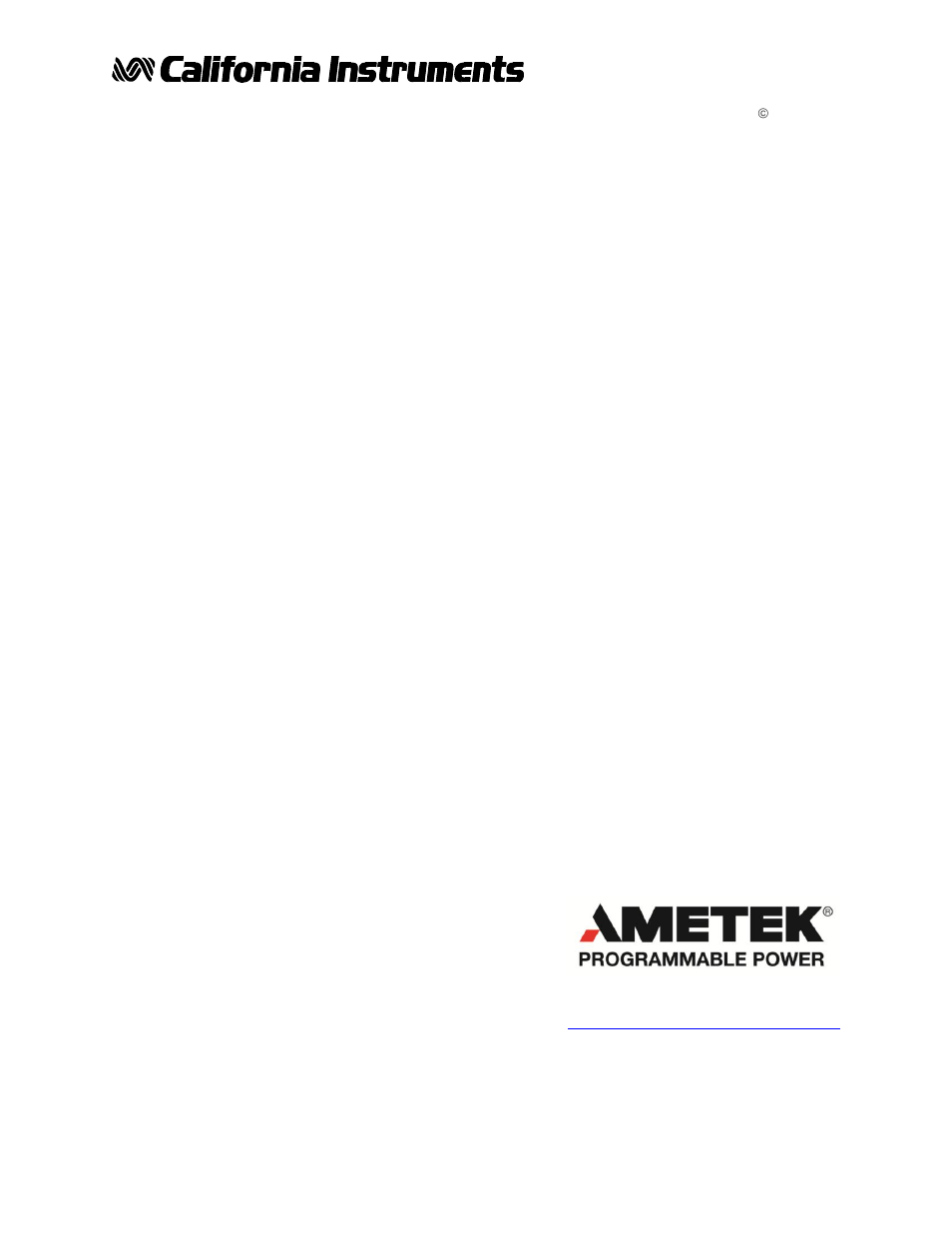 AMETEK Compact i/iX Series User Manual | 157 pages