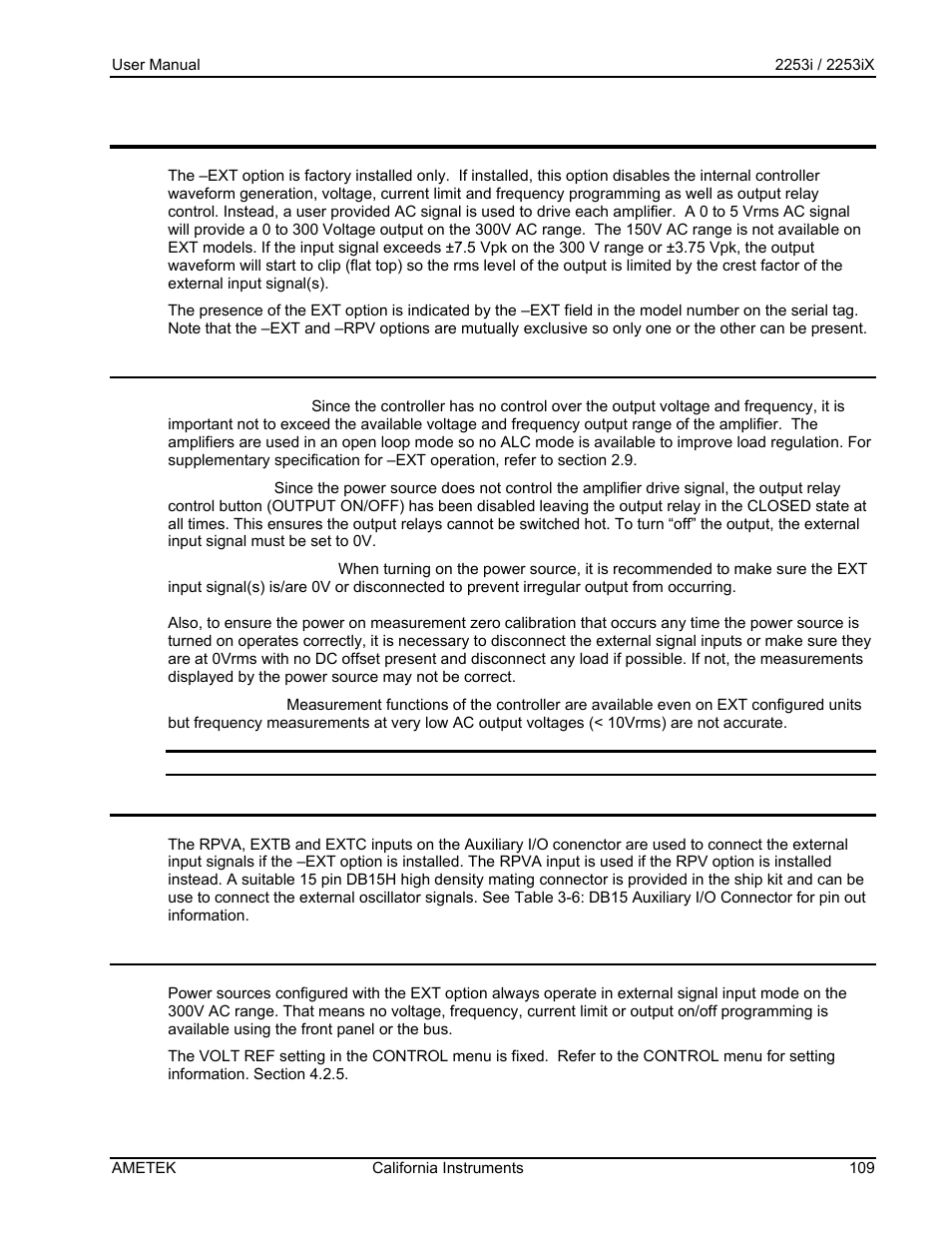 AMETEK Compact IX 2253 User Manual | Page 109 / 157