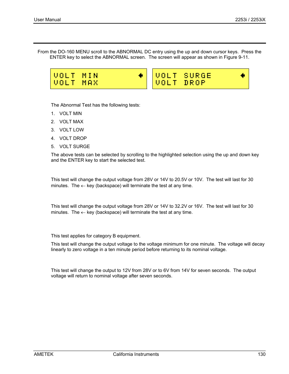 AMETEK Compact IX 2253 User Manual | Page 130 / 157