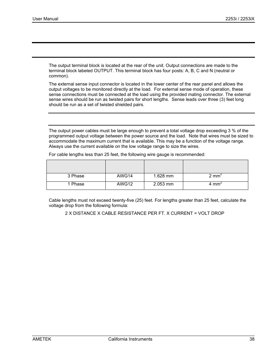 AMETEK Compact IX 2253 User Manual | Page 38 / 157