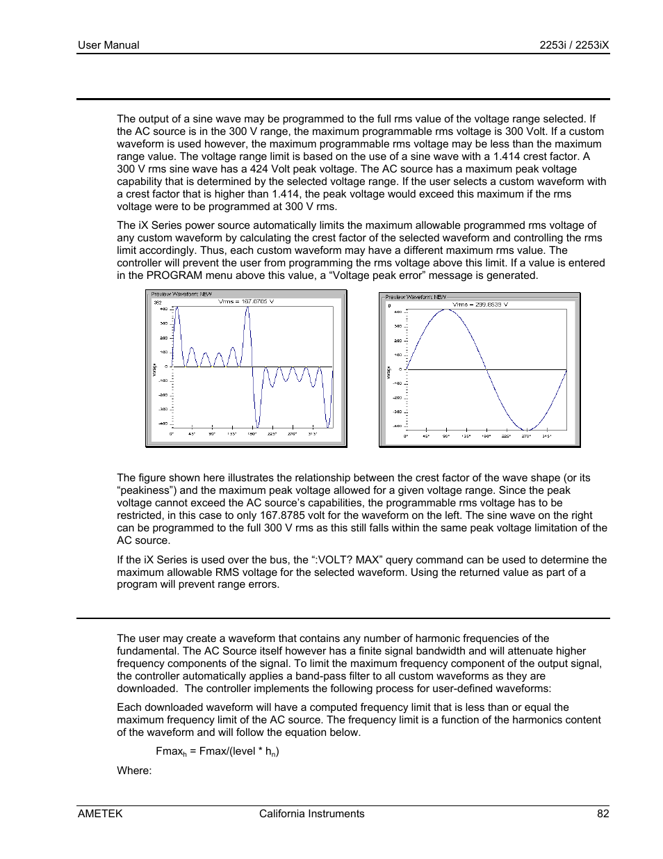 AMETEK Compact IX 2253 User Manual | Page 82 / 157