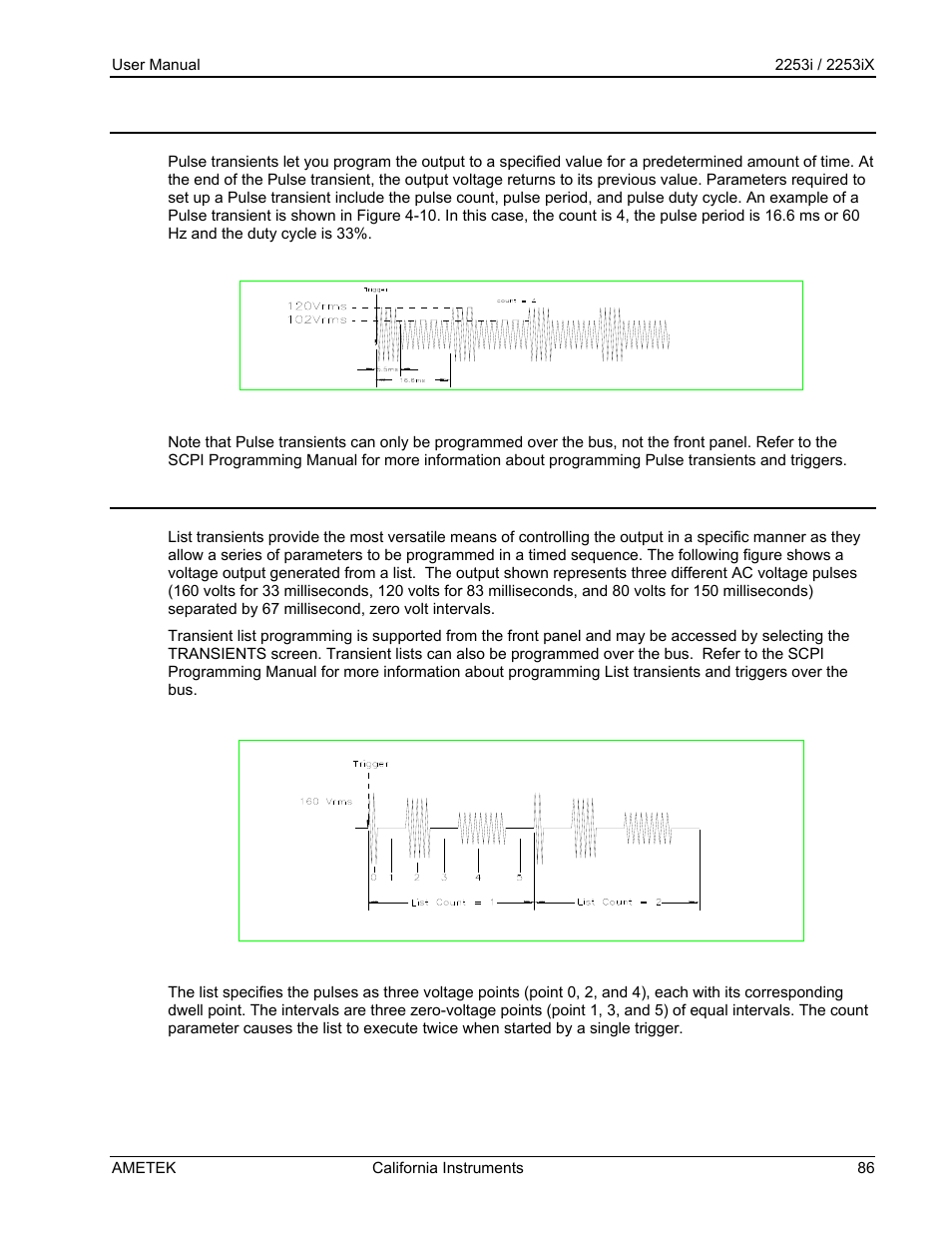 AMETEK Compact IX 2253 User Manual | Page 86 / 157