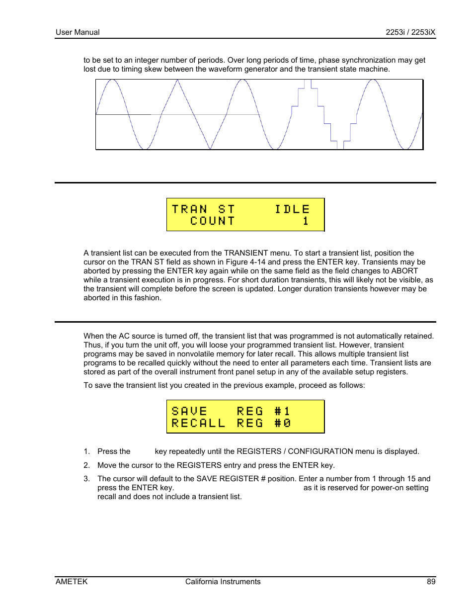 AMETEK Compact IX 2253 User Manual | Page 89 / 157