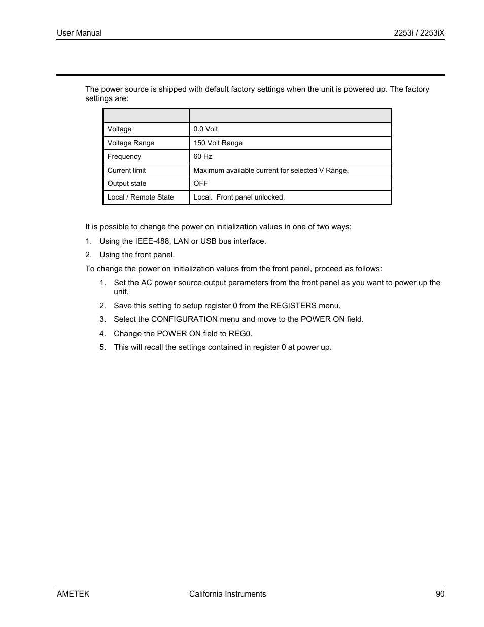 AMETEK Compact IX 2253 User Manual | Page 90 / 157