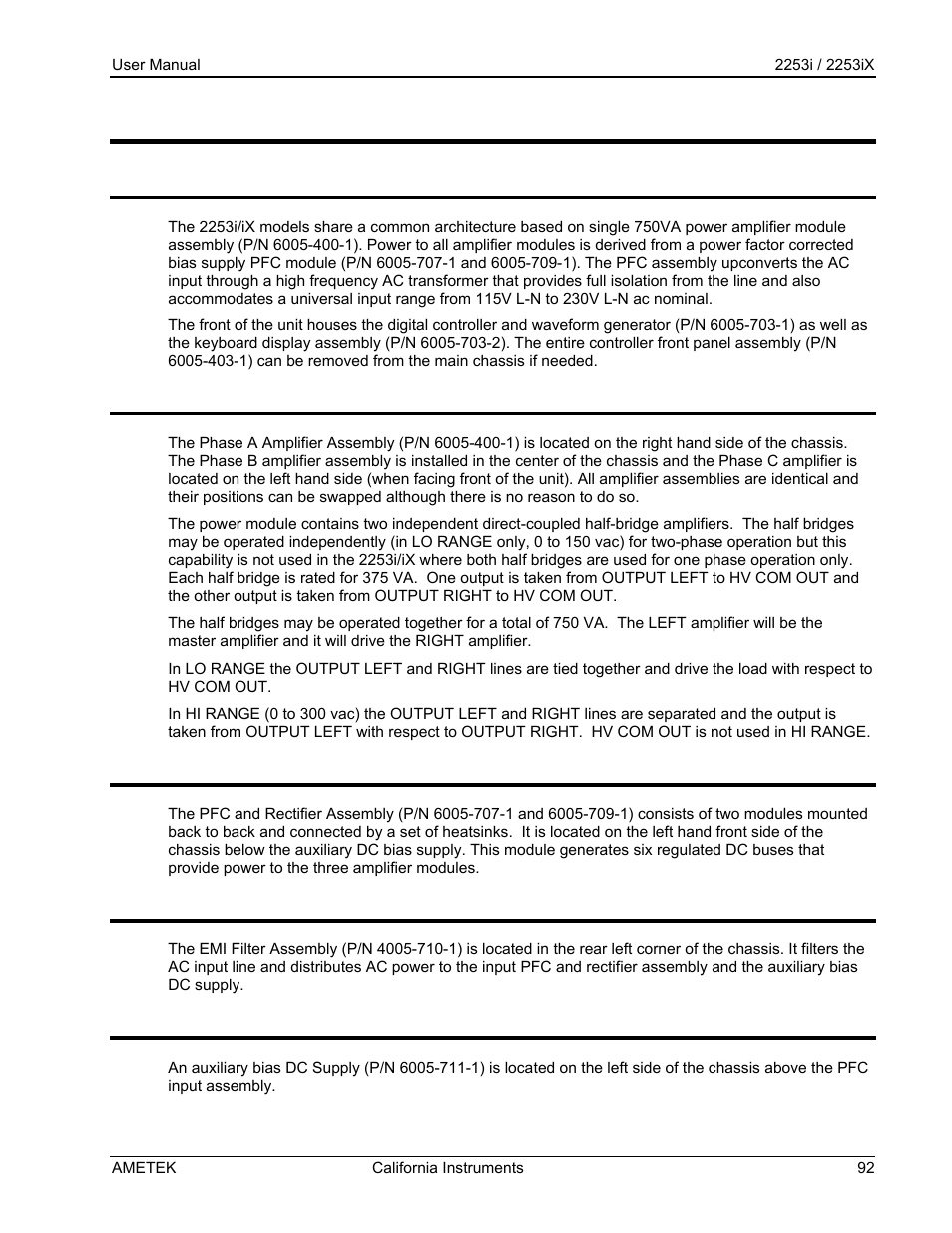 Principle of operation | AMETEK Compact IX 2253 User Manual | Page 92 / 157