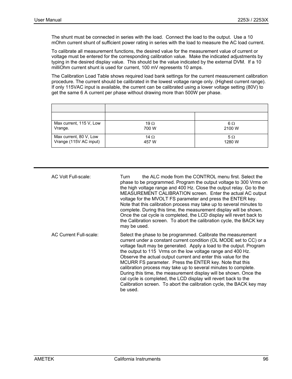 AMETEK Compact IX 2253 User Manual | Page 96 / 157