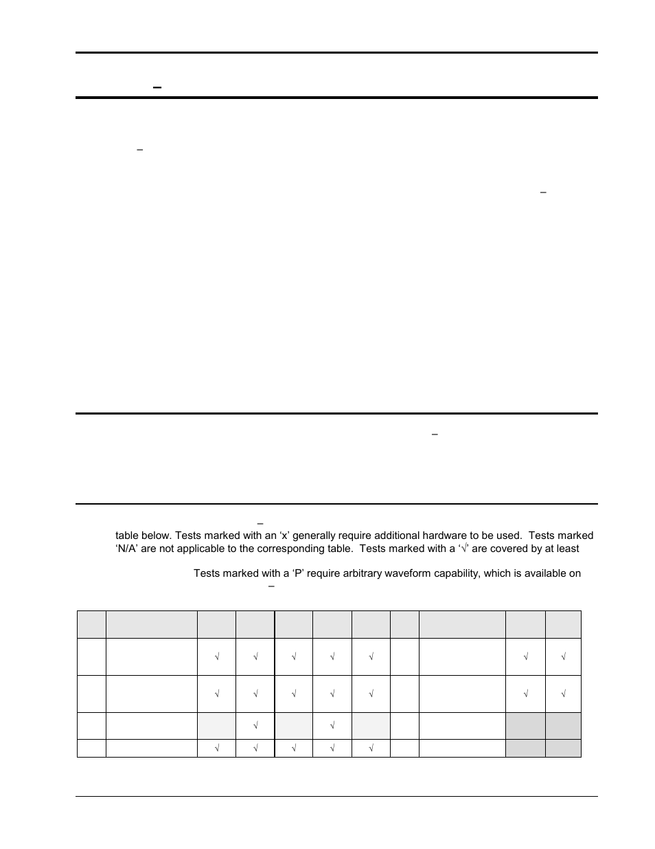 Option –704: mil-std-704 rev a, b, c, & f tests, Test coverage, Mx series -704 option limitations | Option, Mil-std-704 rev a, b, c, & f tests, 1 test coverage | AMETEK Compact i/iX Series Software Manual User Manual | Page 101 / 203