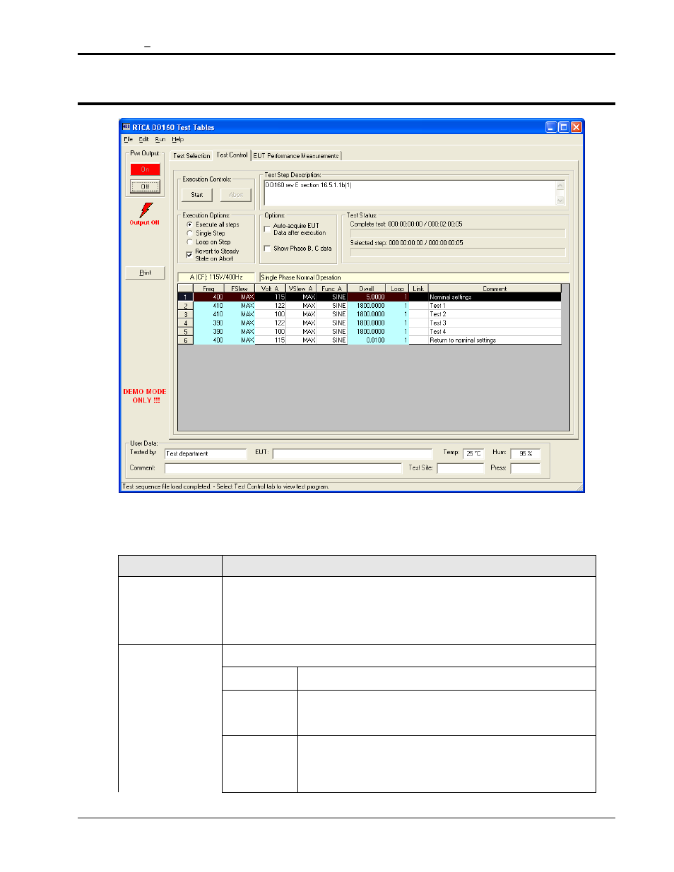 Test control, 4 test control | AMETEK Compact i/iX Series Software Manual User Manual | Page 14 / 203