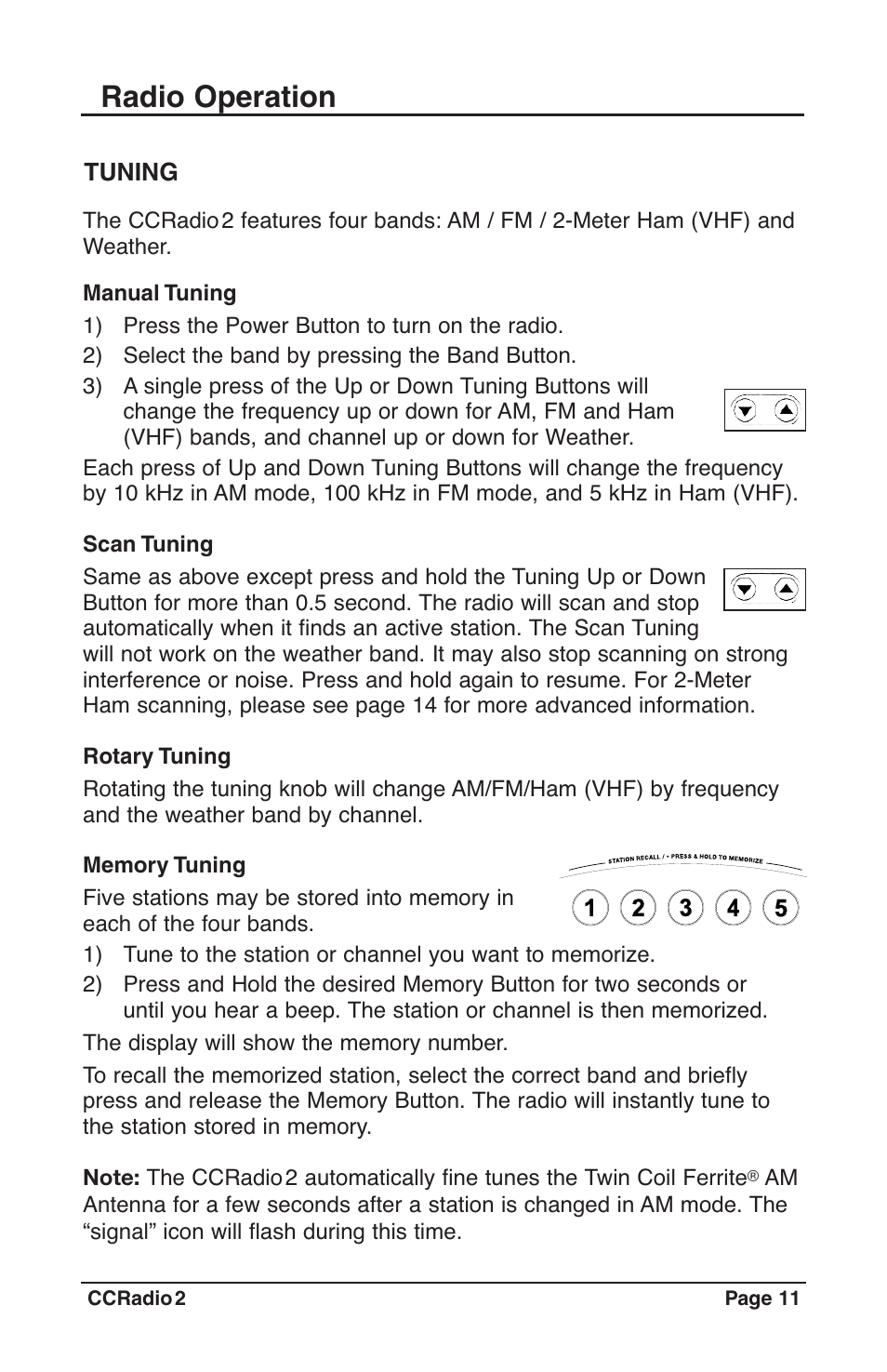 11_manual_ccradio2_rev1.4, Radio operation | C. Crane CC Radio 2 User Manual | Page 11 / 32