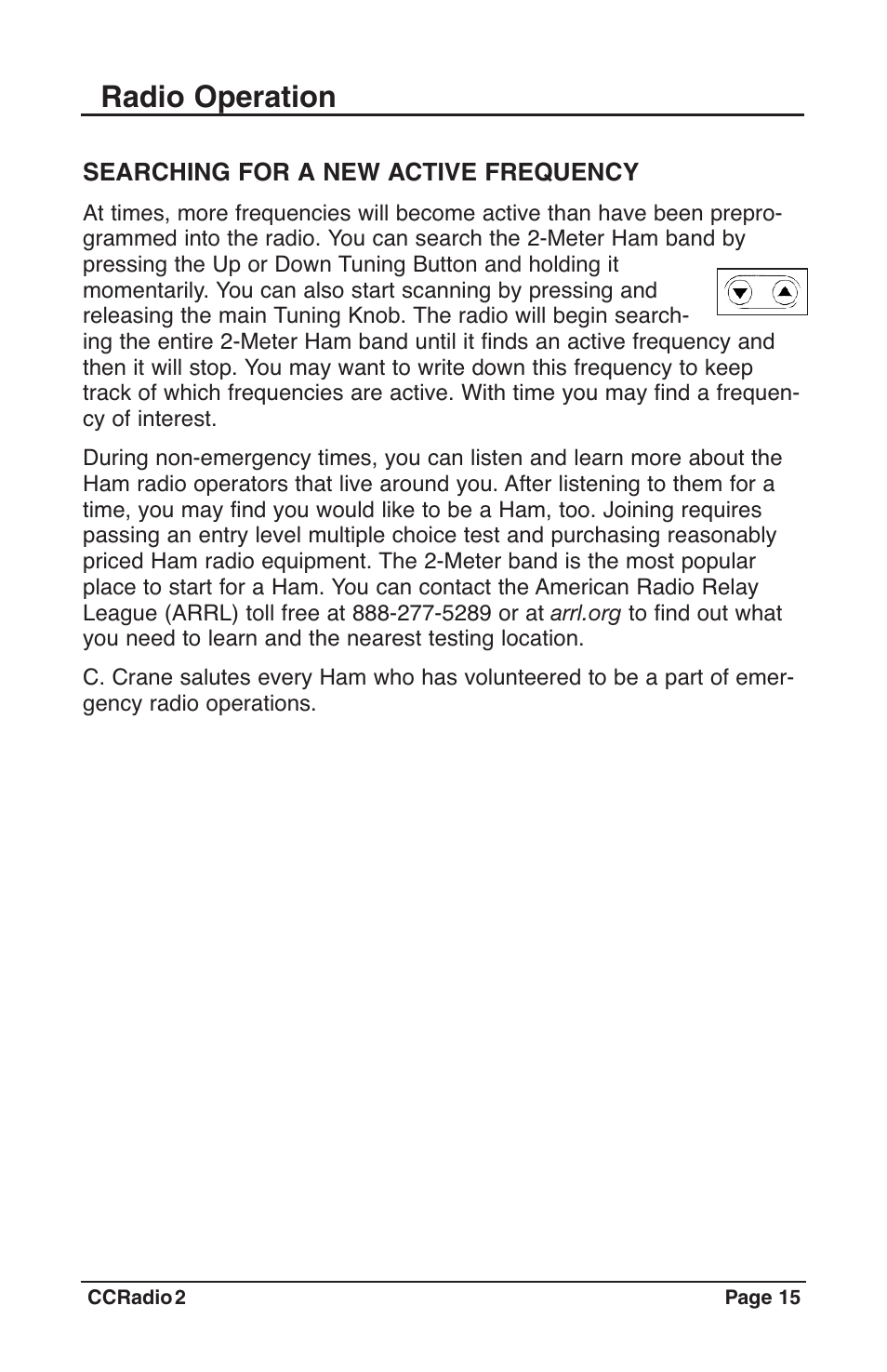 15_manual_ccradio2_rev1.4, Radio operation | C. Crane CC Radio 2 User Manual | Page 15 / 32