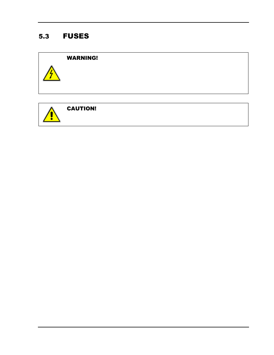 Fuses | AMETEK ASD Series User Manual | Page 117 / 120