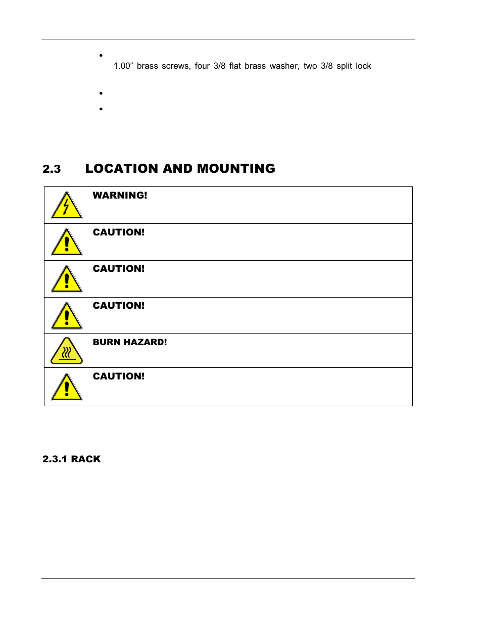 Location and mounting | AMETEK ASD Series User Manual | Page 24 / 120