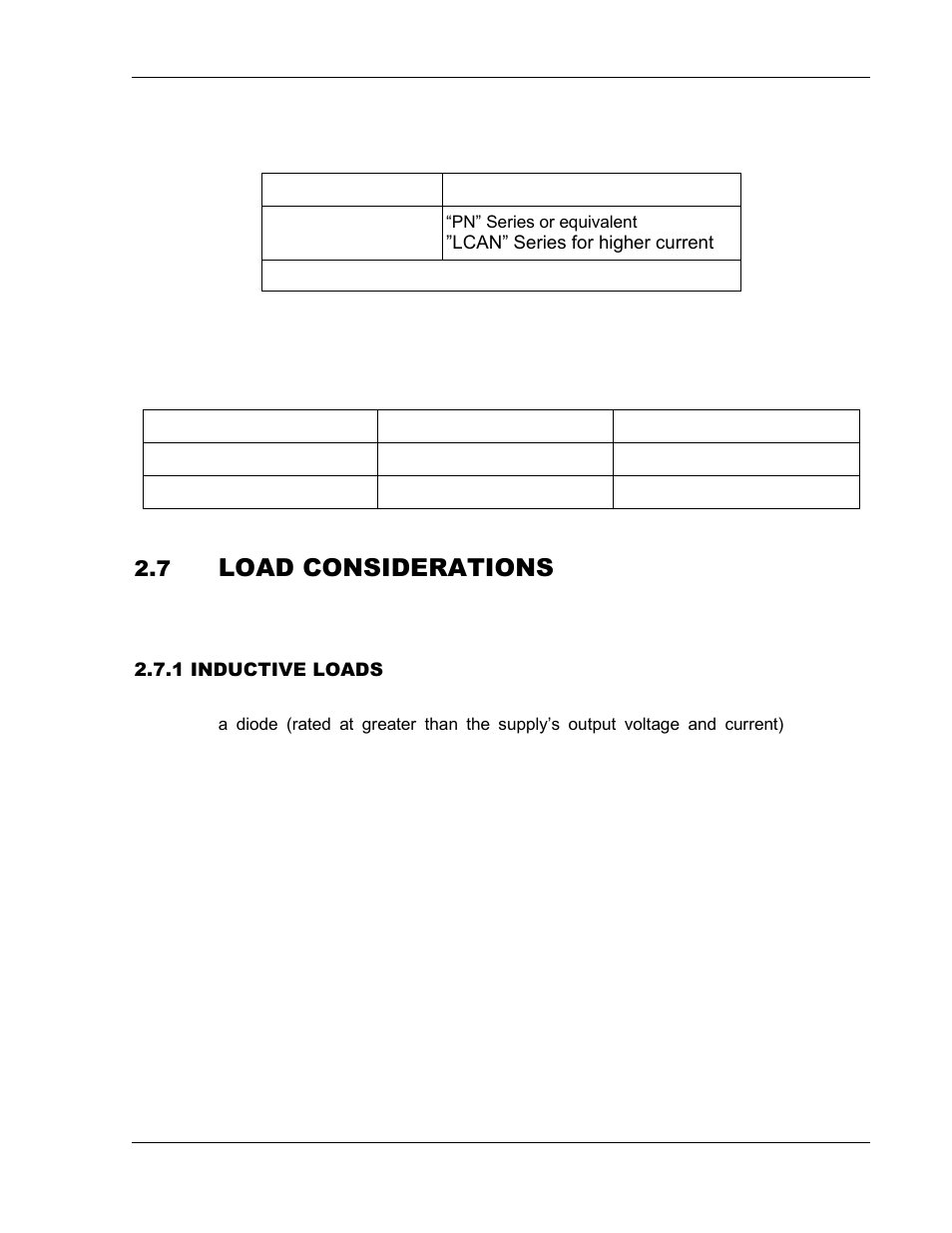 Load considerations | AMETEK ASD Series User Manual | Page 33 / 120