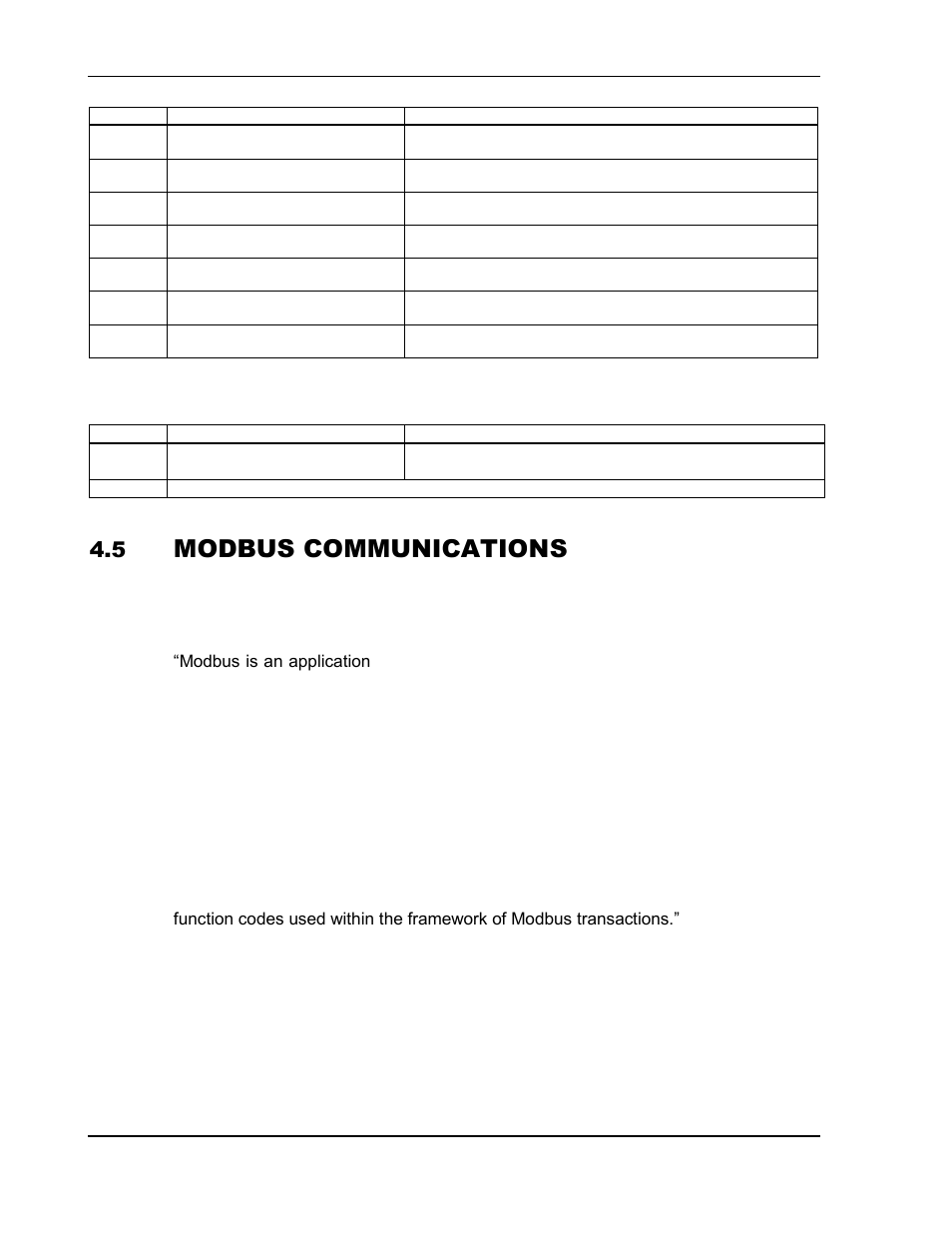 Table 4-12, Modbus communications, Table 4-12. module_information register bits | AMETEK ASD Series User Manual | Page 78 / 120