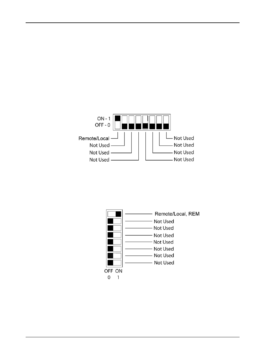 3 configuration switch, Configuration switch -8, On 2.2.3) | AMETEK M130 User Manual | Page 26 / 99