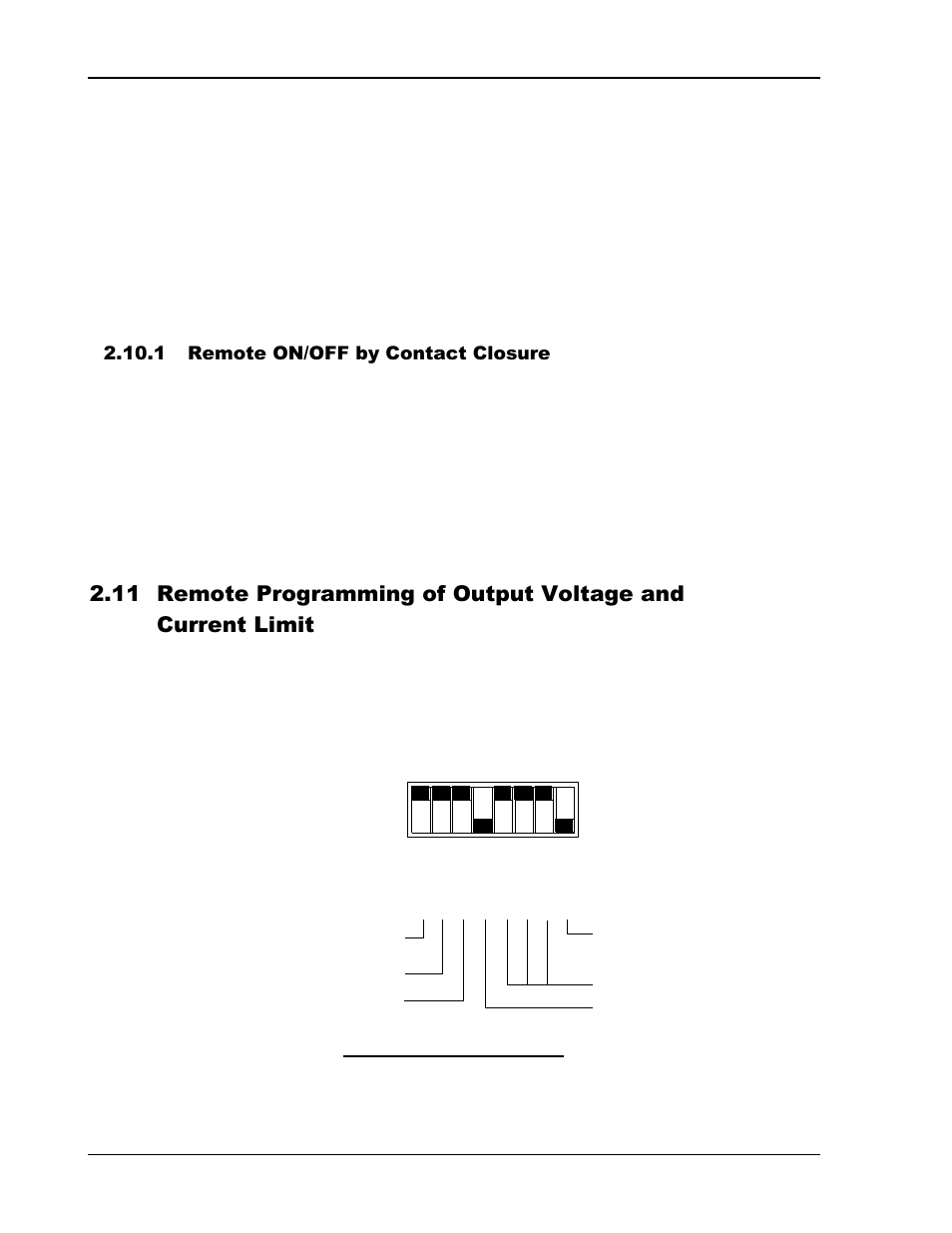 Remote on/off by contact closure -18 | AMETEK DCS-E 1KW Series User Manual | Page 40 / 65