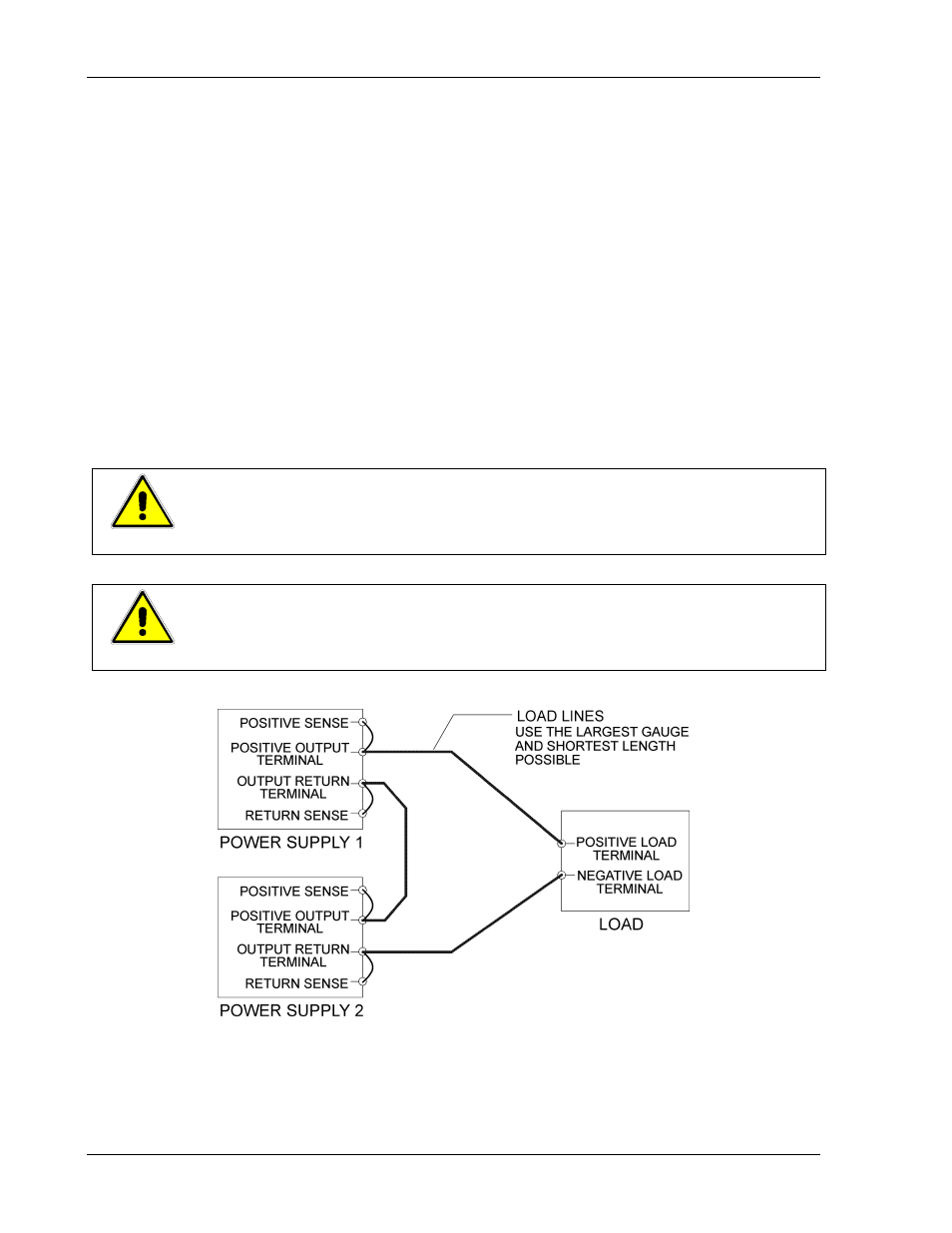 7 using multiple supplies | AMETEK DCS-E 3kW Series User Manual | Page 66 / 94
