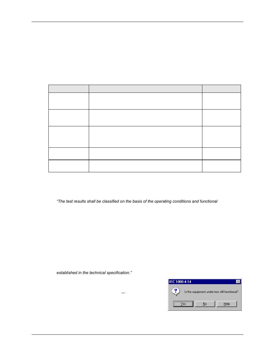 Test execution, Test parameter file creation and limits, Test results | Report format- 414 test files | AMETEK CTS 3.0 User Manual | Page 115 / 166