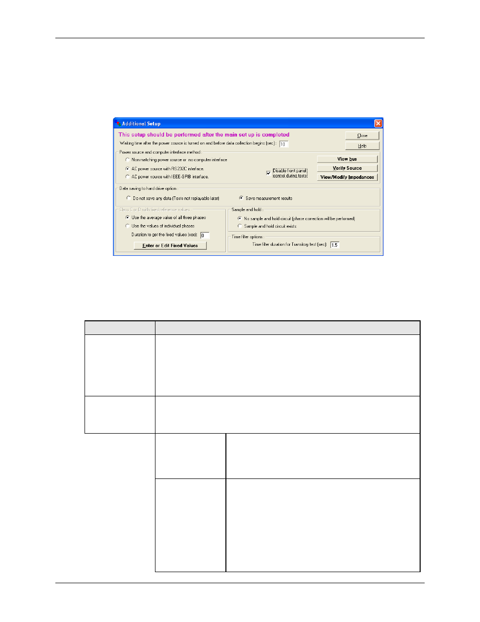 Additional setup parameters for harmonics | AMETEK CTS 3.0 User Manual | Page 77 / 166