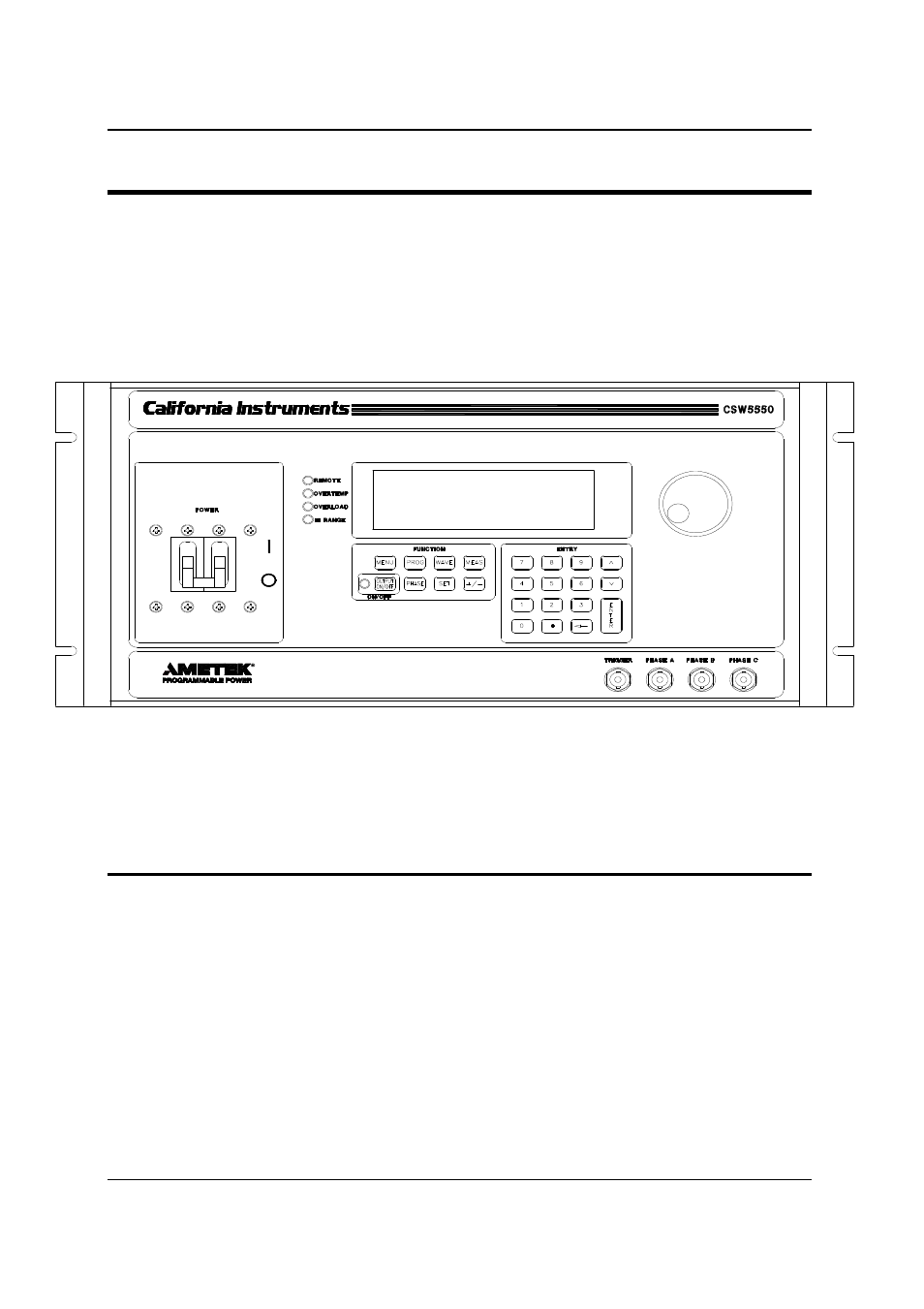 Introduction | AMETEK CSW Series User Manual | Page 12 / 174