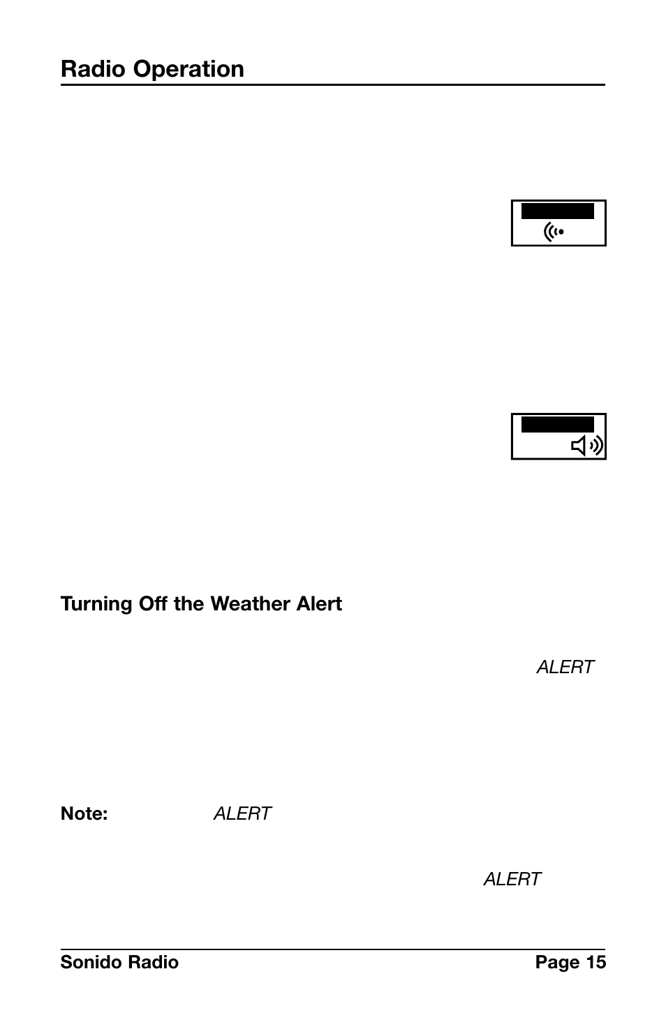 Radio operation | C. Crane PR-D4VW User Manual | Page 15 / 24