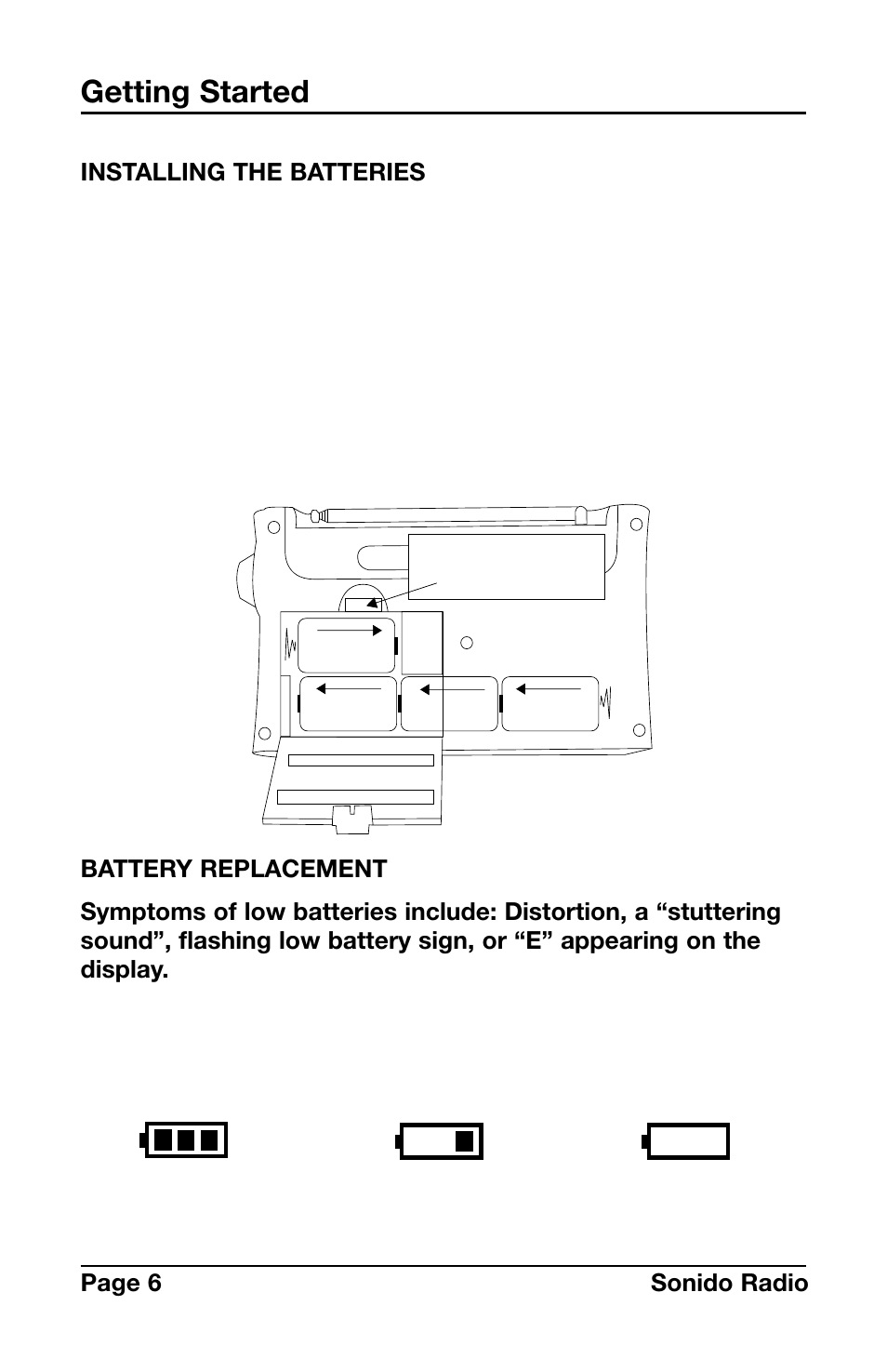 Getting started | C. Crane PR-D4VW User Manual | Page 6 / 24