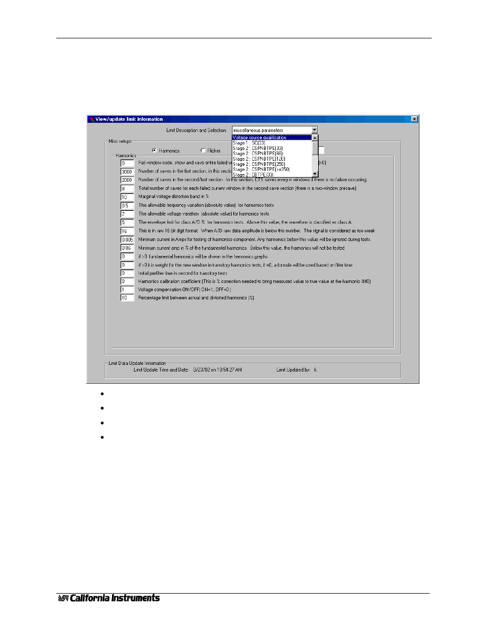 Configuration option selection - ctsmxh, 6 configuration, Option | Selection - ctsmxh | AMETEK MXCTSH Administrator Manual User Manual | Page 11 / 27