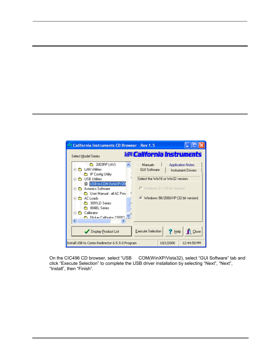 Usb interface | AMETEK Lx Series II Programming Manual User Manual | Page 25 / 242