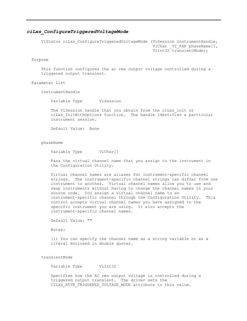 Cilxs_configuretriggeredvoltagemode | AMETEK Ls Series Driver Manual User Manual | Page 103 / 275