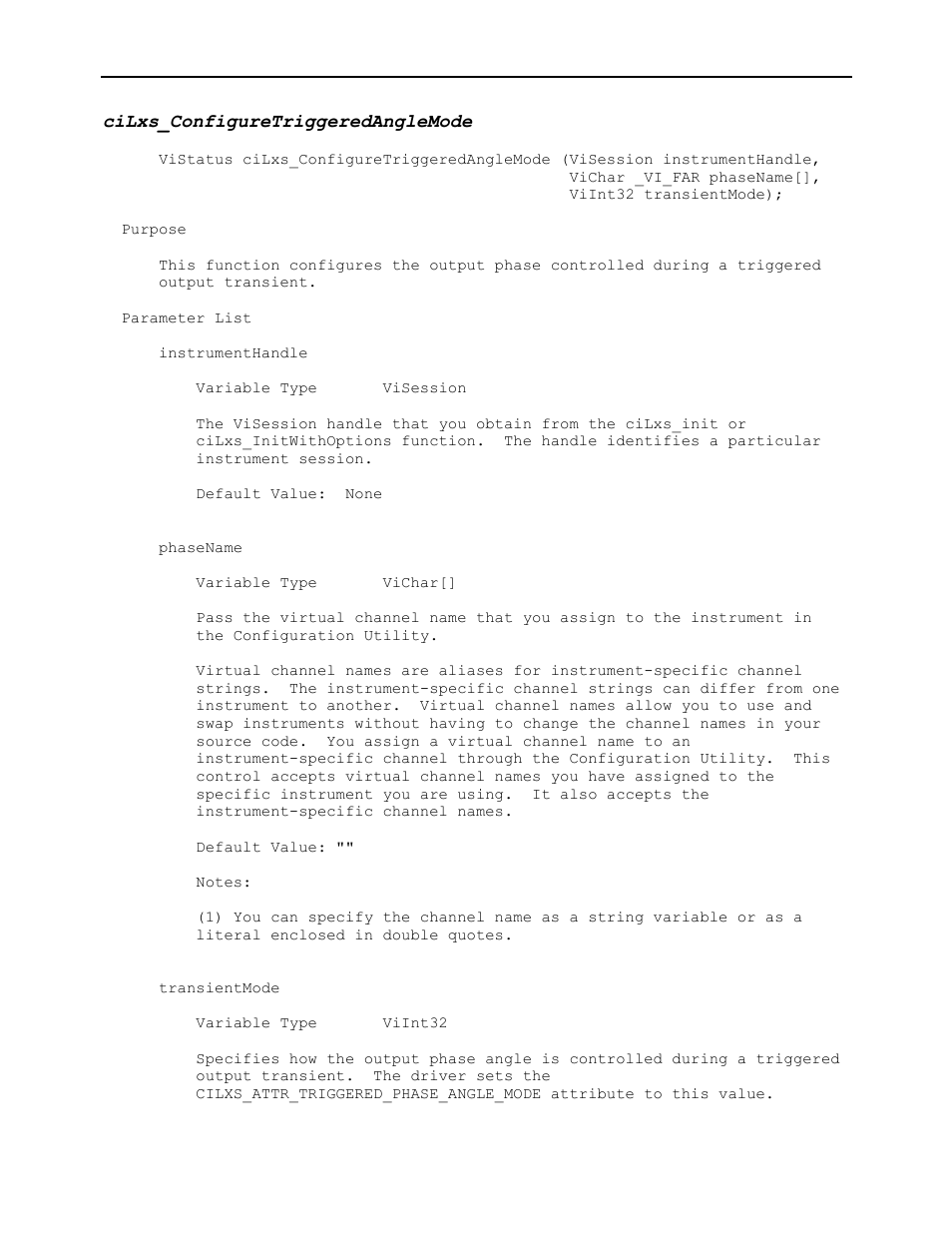 Cilxs_configuretriggeredanglemode | AMETEK Ls Series Driver Manual User Manual | Page 86 / 275