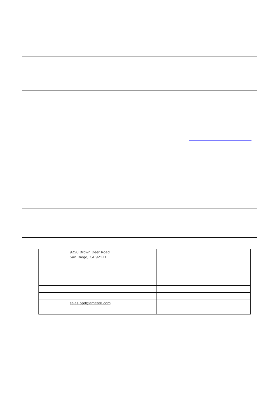 AMETEK MX CTSH User Manual | Page 3 / 151