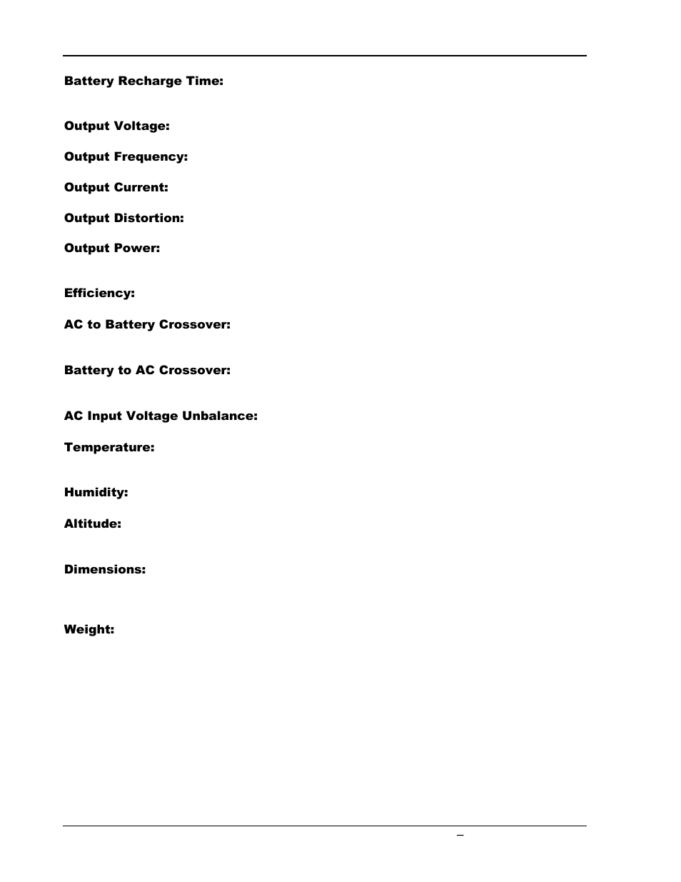 AMETEK GUPS 2400A-107 User Manual | Page 10 / 36