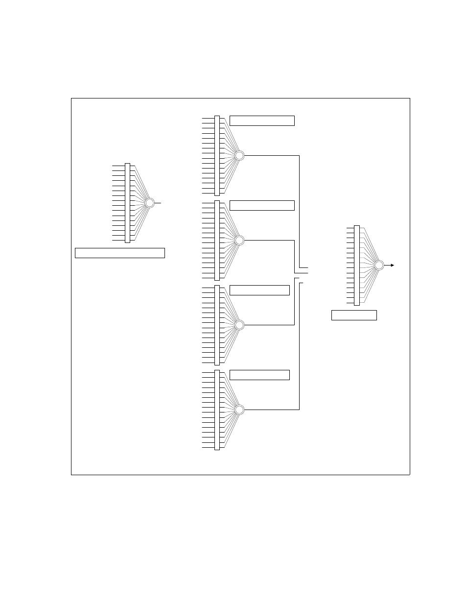 Figure 4.1 operation status registers, Status registers overview 71 | AMETEK HPD Series GPIB-Multichannel User Manual | Page 75 / 134