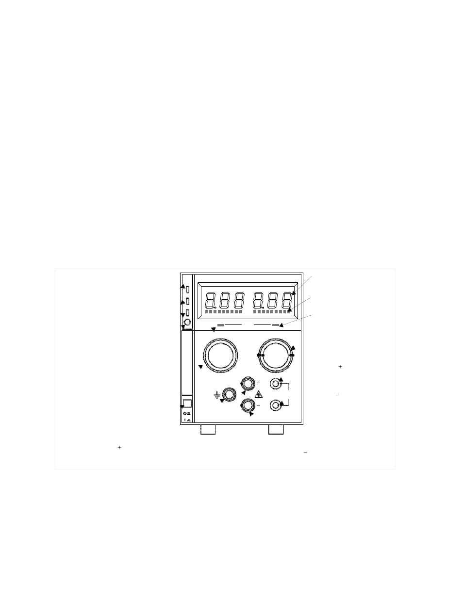 Options and accessories, Front panel controls | AMETEK HPD Series Operation Manual User Manual | Page 14 / 41