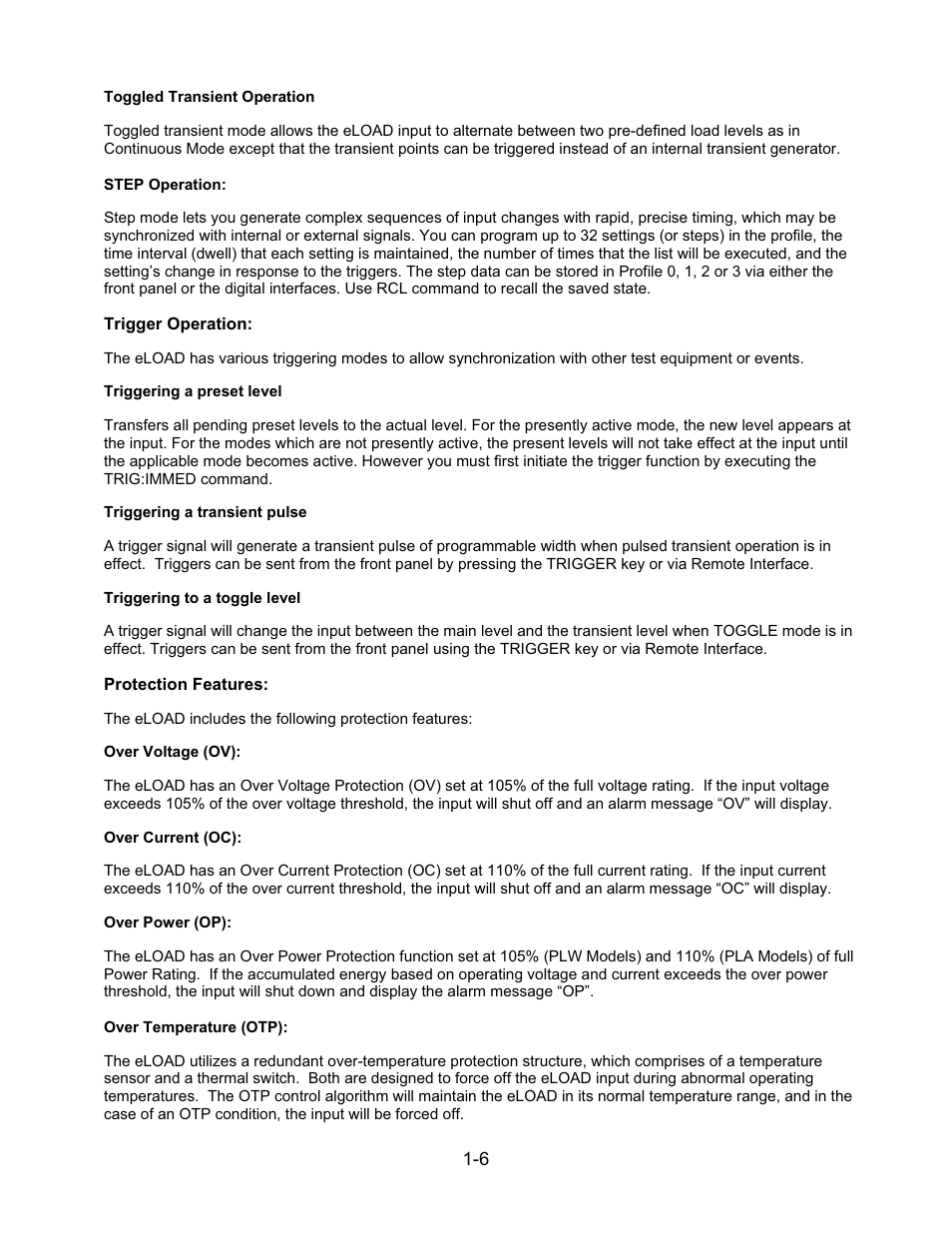 AMETEK PLA-PLW User Manual | Page 16 / 128