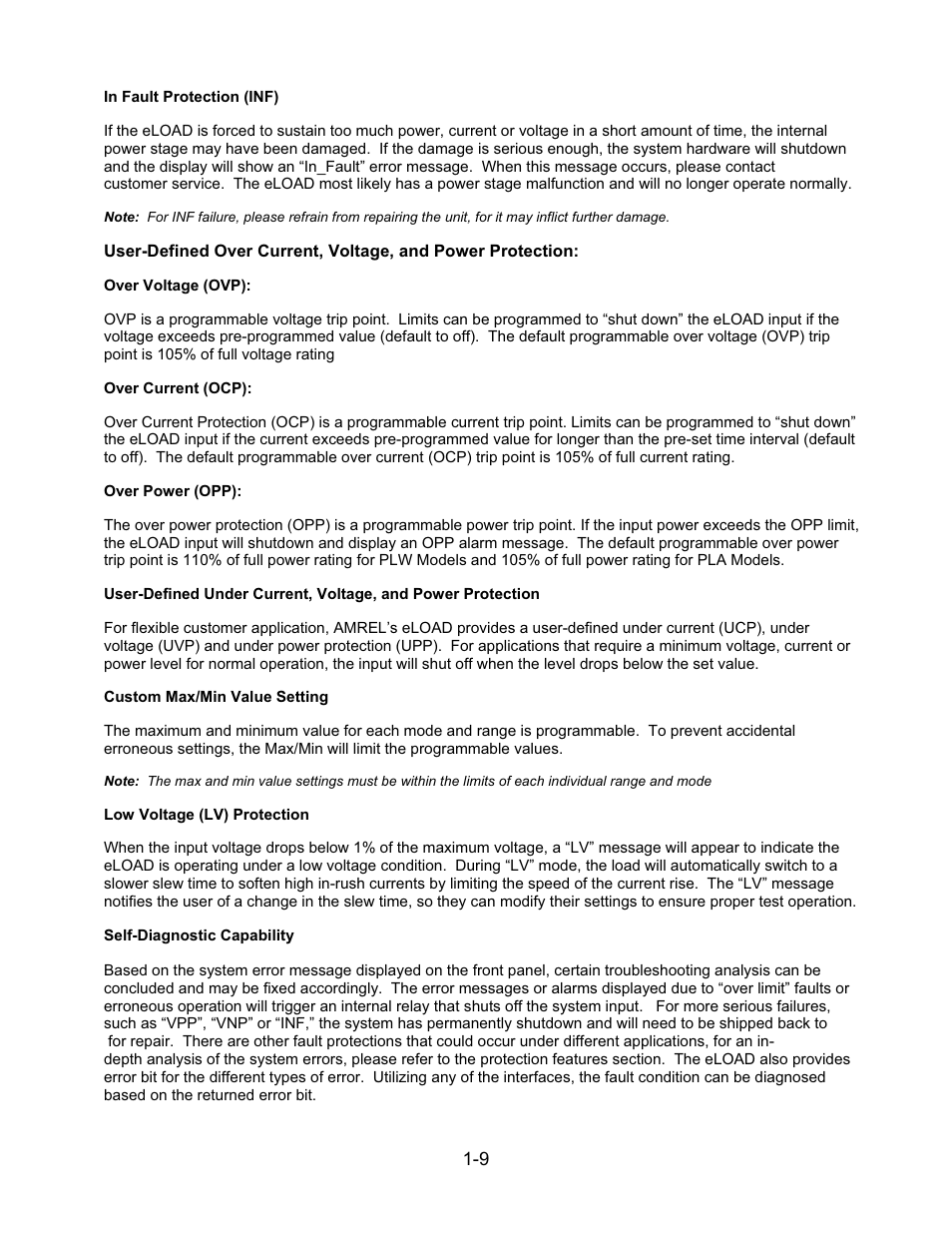 AMETEK PLA-PLW User Manual | Page 19 / 128