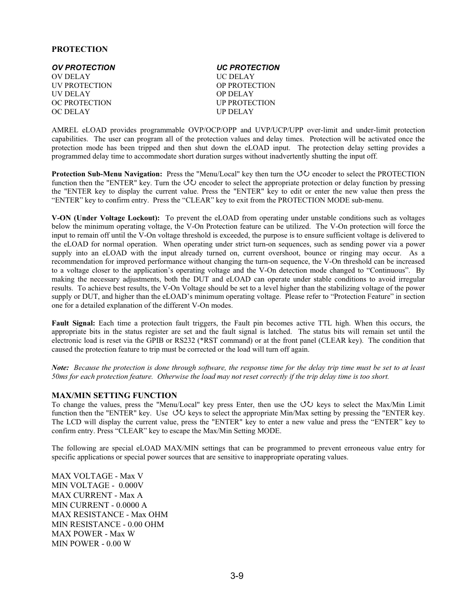 AMETEK PLA-PLW User Manual | Page 63 / 128