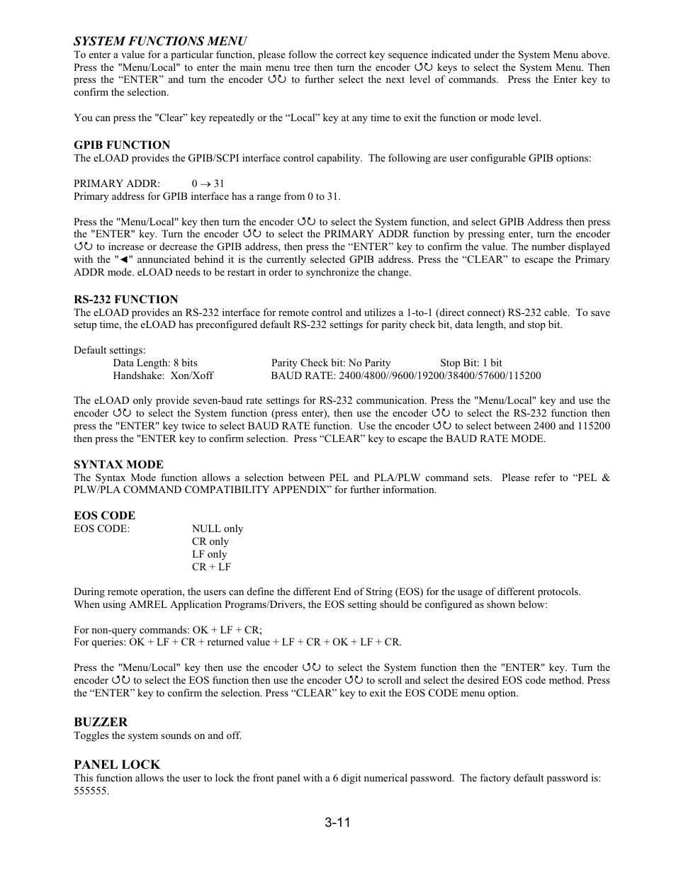 AMETEK PLA-PLW User Manual | Page 65 / 128