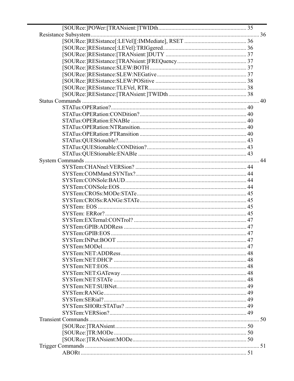 AMETEK PLA-PLW Programming Manual User Manual | Page 7 / 74
