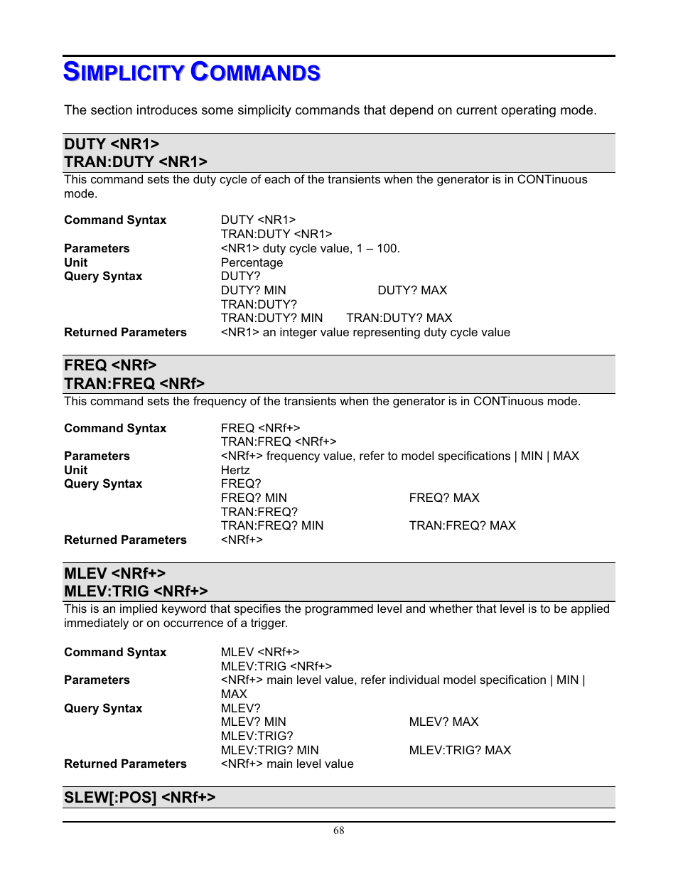 AMETEK PLA-PLW Programming Manual User Manual | Page 72 / 74