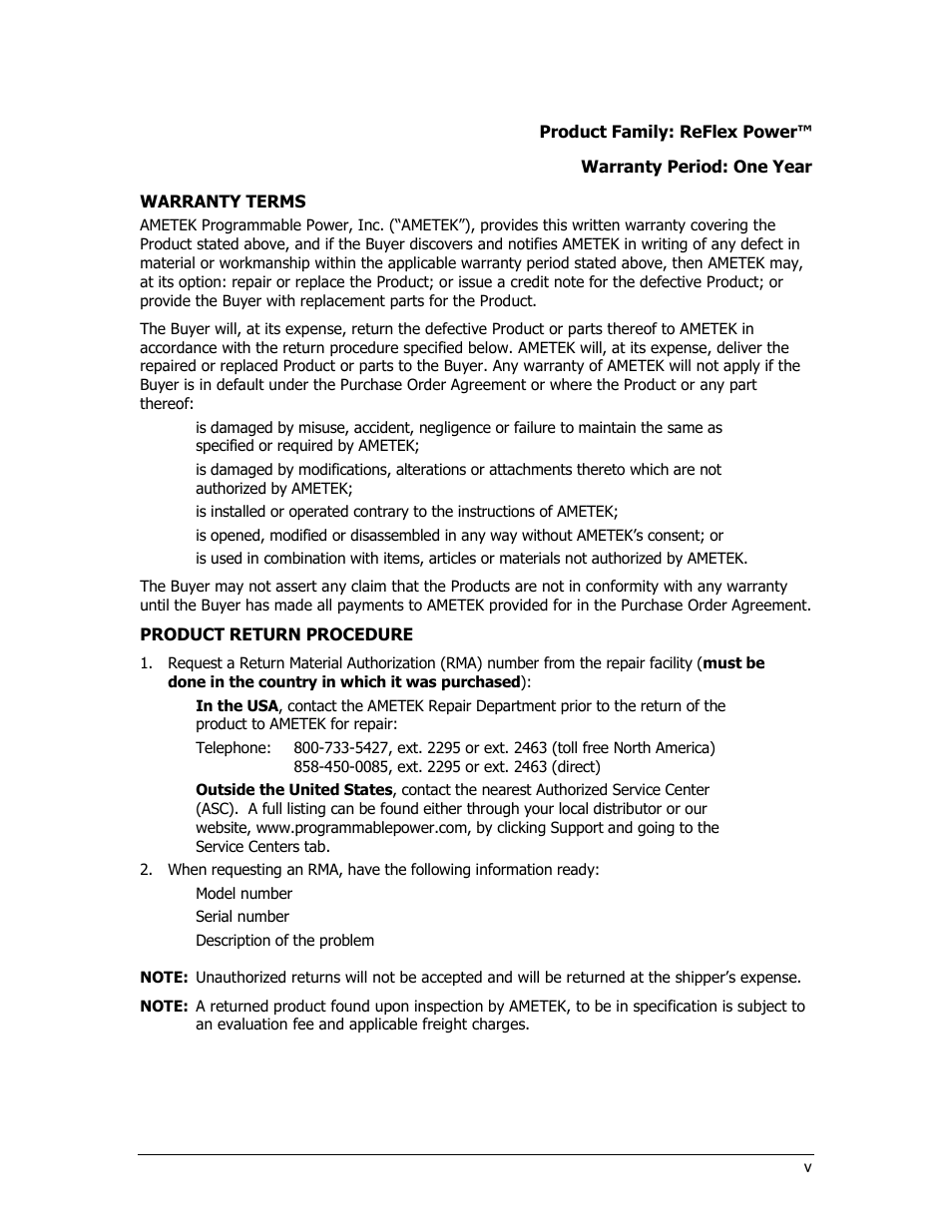 AMETEK ReFlex User Manual | Page 9 / 359