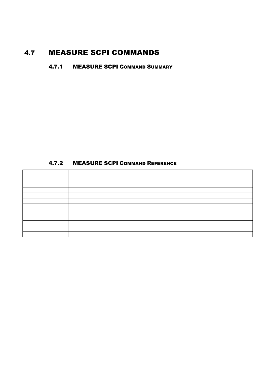 Measure scpi commands | AMETEK ReFlex Programming Manual User Manual | Page 103 / 134