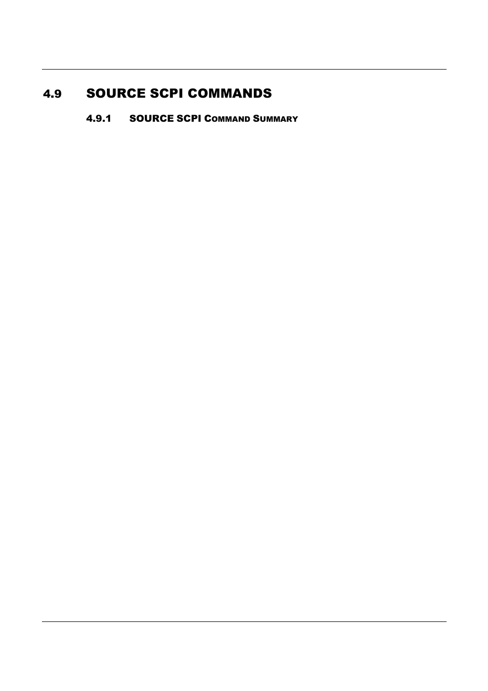 Source scpi commands | AMETEK ReFlex Programming Manual User Manual | Page 105 / 134